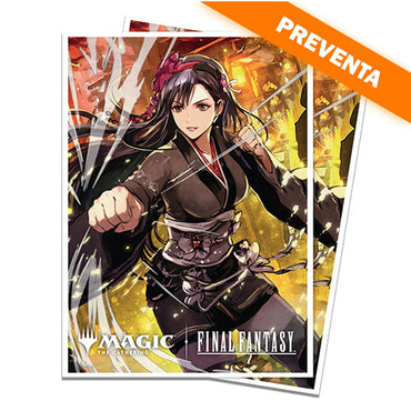 Ultra PRO: Magic: The Gathering: Final Fantasy Tifa Lockhart 105ct Apex Deck Protector Sleeves PREVENTA