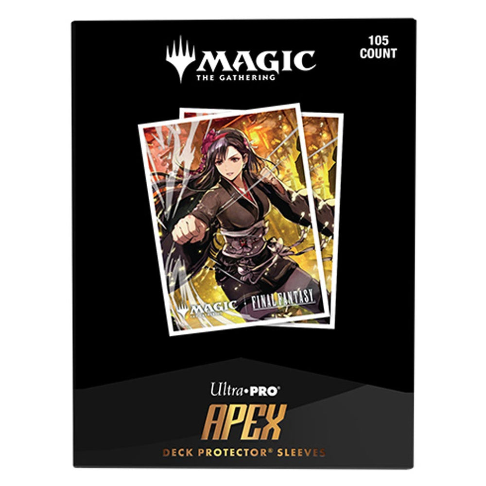 Ultra PRO: Magic: The Gathering: Final Fantasy Tifa Lockhart 105ct Apex Deck Protector Sleeves