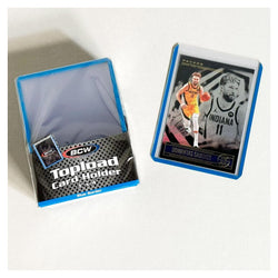 BCW: 3x4 Topload Card Holder Blue Border