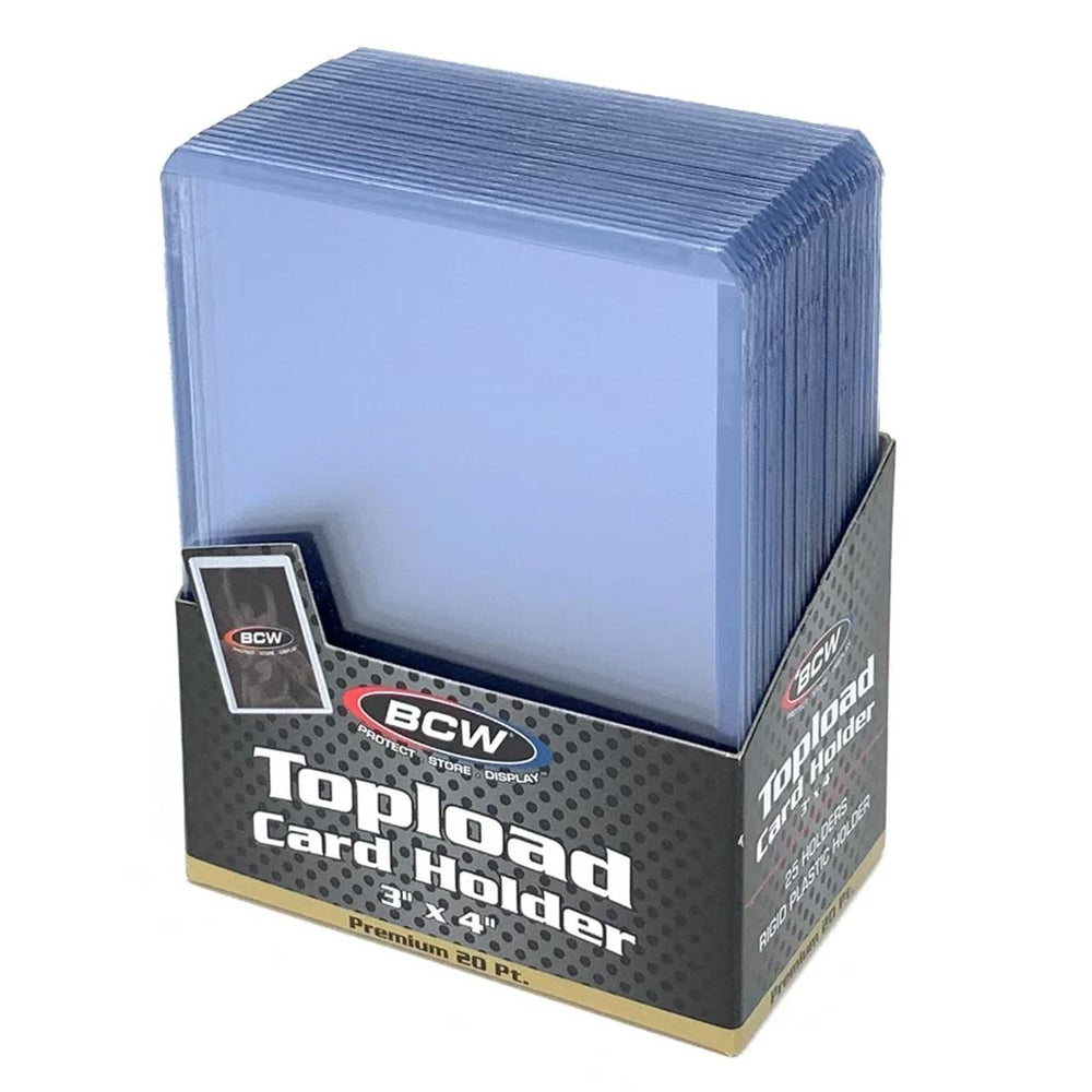 BCW: 3x4 Topload Card Holder Premium
