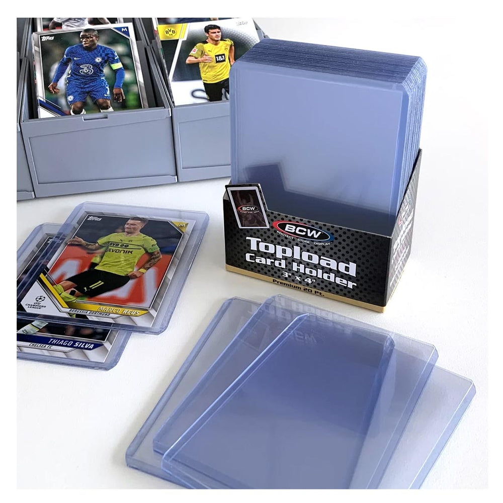 BCW: 3x4 Topload Card Holder Premium
