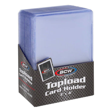 BCW: 3x4 Topload Card Holder Standard