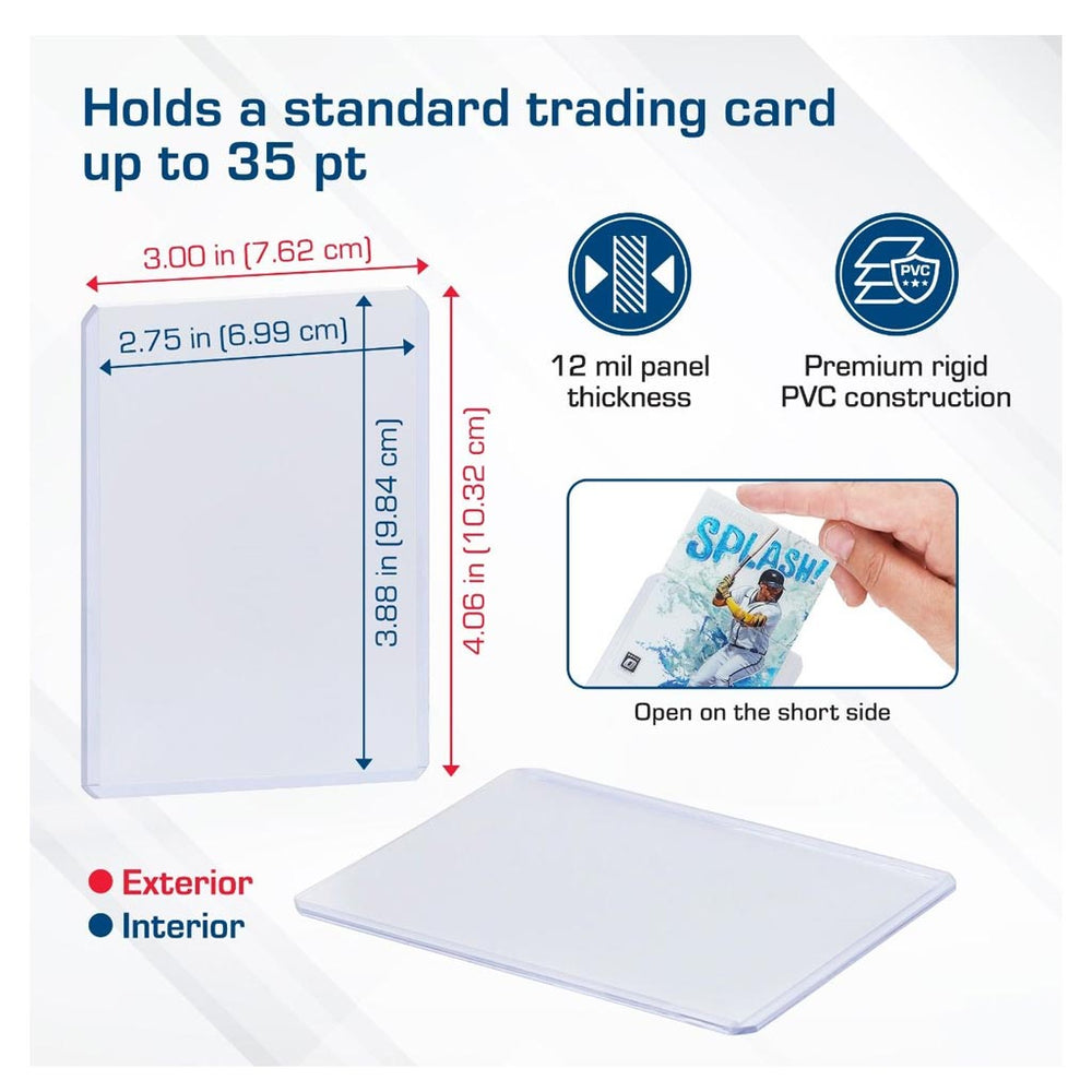 BCW: 3x4 Topload Card Holder Standard