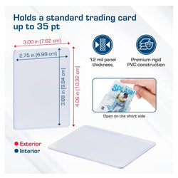 BCW: 3x4 Topload Card Holder Standard