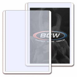 BCW: 3x4 Topload Card Holder White Border