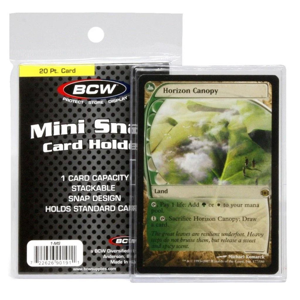 BCW: Mini Snap Card Holder
