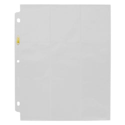 BCW: Side Loading 9 Pocket Pro Pages White