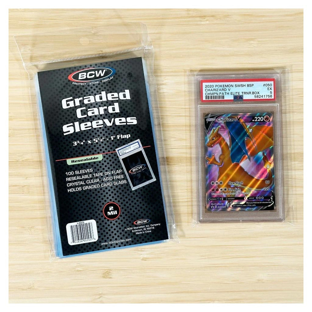 BCW: Resealable Graded Card Sleeves