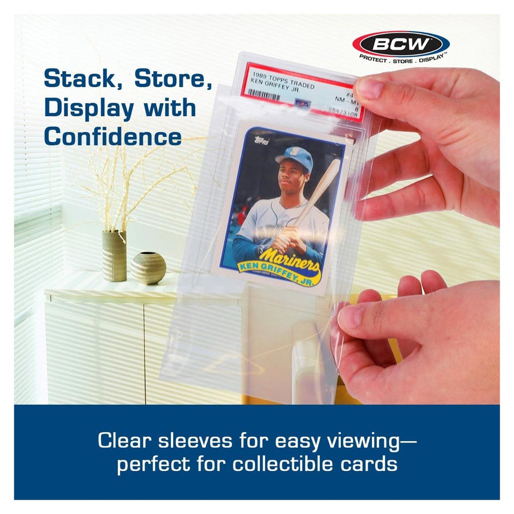 BCW: Resealable Graded Card Sleeves
