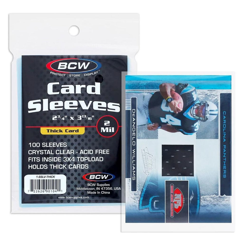 BCW: Thick Card Sleeves
