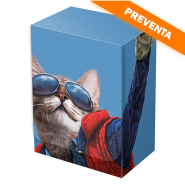 Ultra PRO: Legion Supplies: Movie Cats: Cat To The Future Deck Box PREVENTA