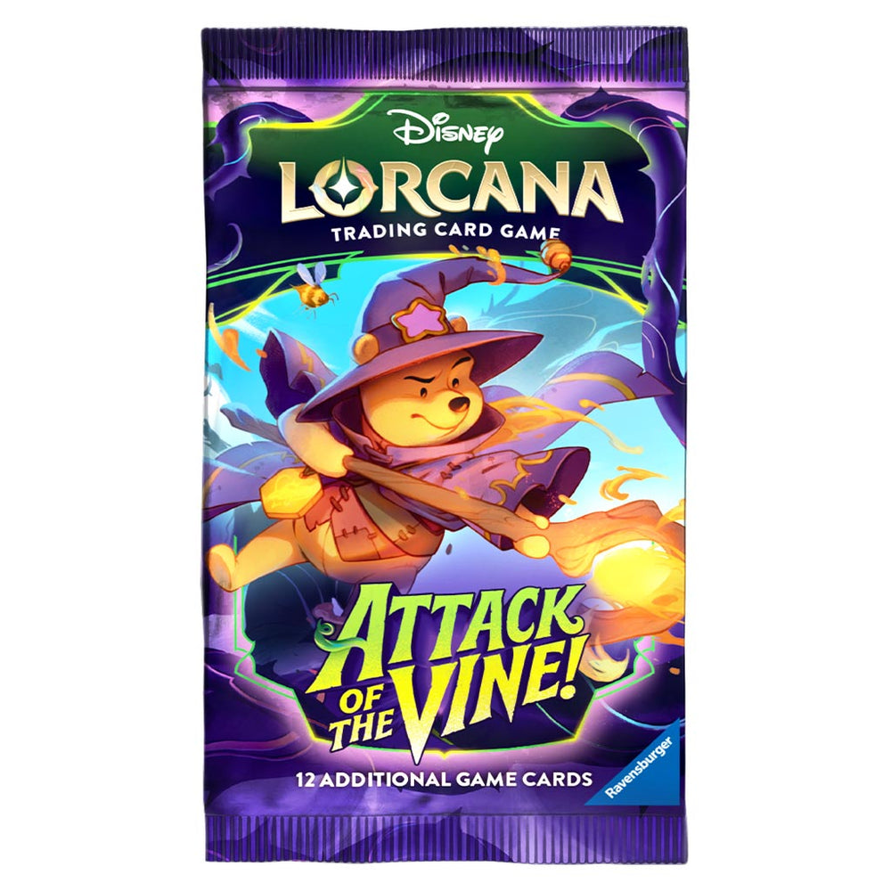 Disney Lorcana Trading Card Game: Attack Of The Vine! Booster Display Box
