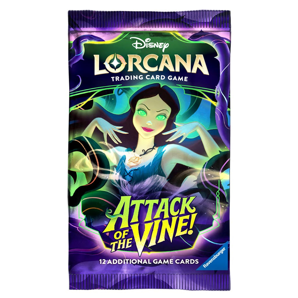 Disney Lorcana Trading Card Game: Attack Of The Vine! Booster Display Box