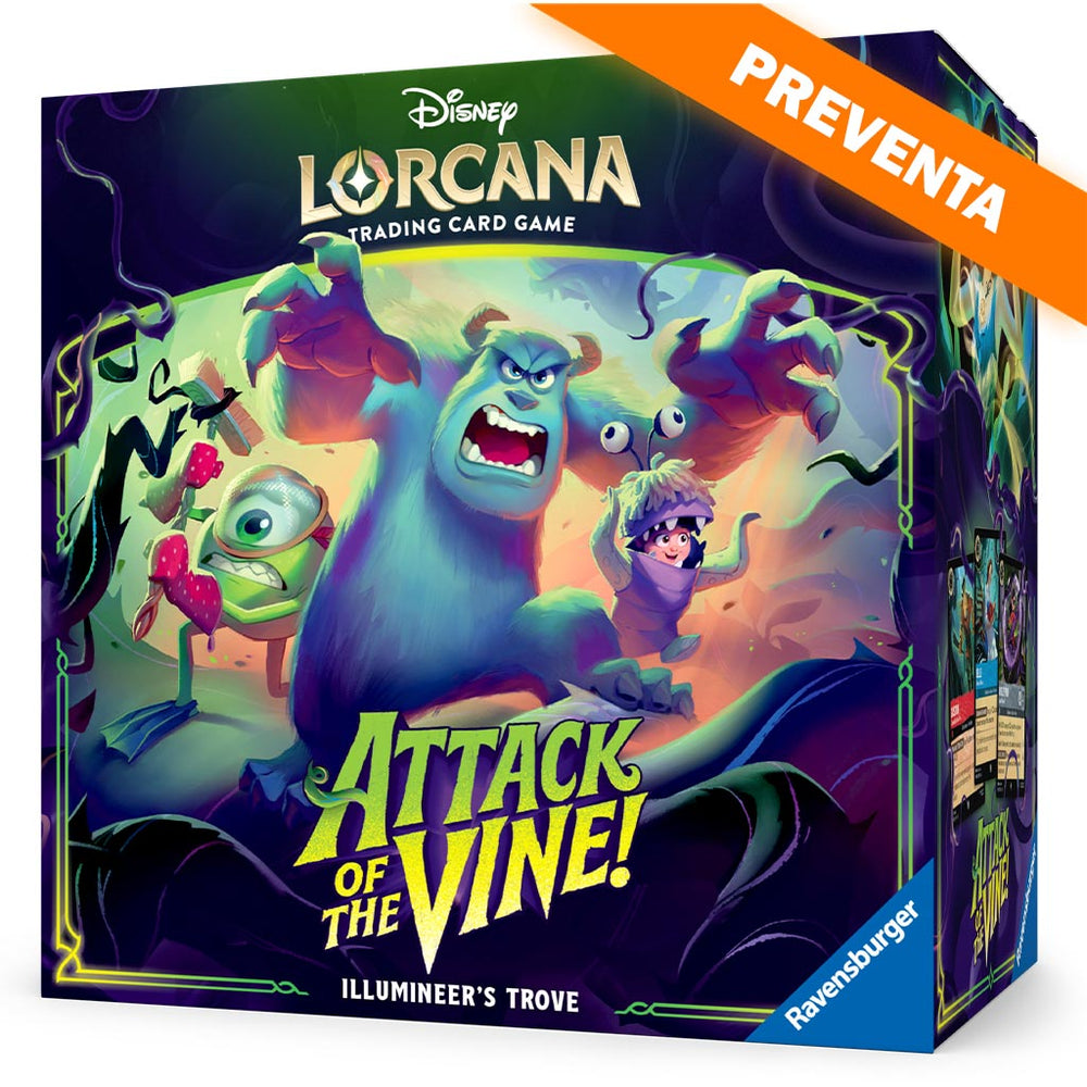 Disney Lorcana Trading Card Game: Attack Of The Vine! Illuminer's Trove PREVENTA