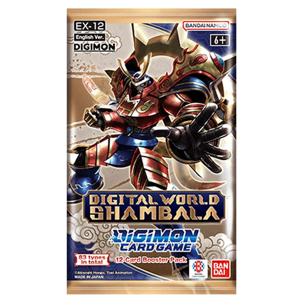 Digimon Card Game: Extra Booster: Digital World Shambala [EX12] Booster Pack
