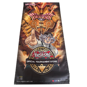 Yu-Gi-Oh! Trading Card Game: OTS Promotional Banner: Large Banner Exodia The Forbidden One & Solomon Muto (ESPAÑOL)