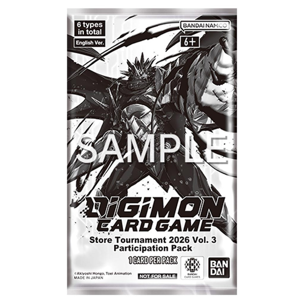 Digimon Card Game: Official Store Tournament Kit 2026 Vol. 3