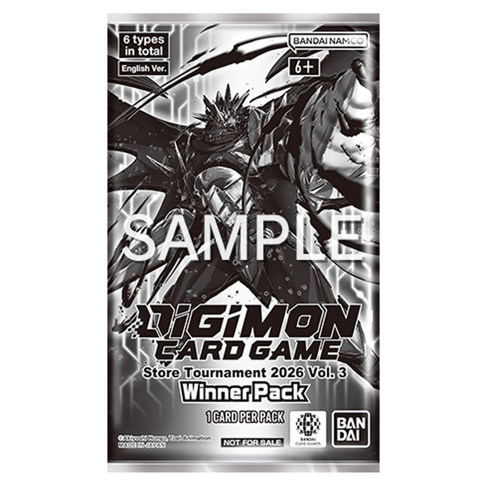 Digimon Card Game: Official Store Tournament Kit 2026 Vol. 3