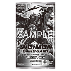 Digimon Card Game: Official Store Tournament Kit 2026 Vol. 3