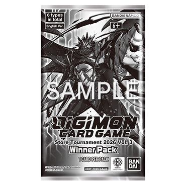 Digimon Card Game: Official Store Tournament Kit 2026 Vol. 3