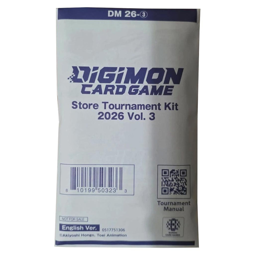 Digimon Card Game: Official Store Tournament Kit 2026 Vol. 3