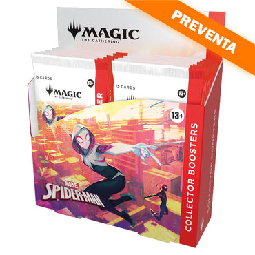 Magic the Gathering: Marvel's Spider-Man - Collector's Booster DISPLAY 12ct. PREVENTA