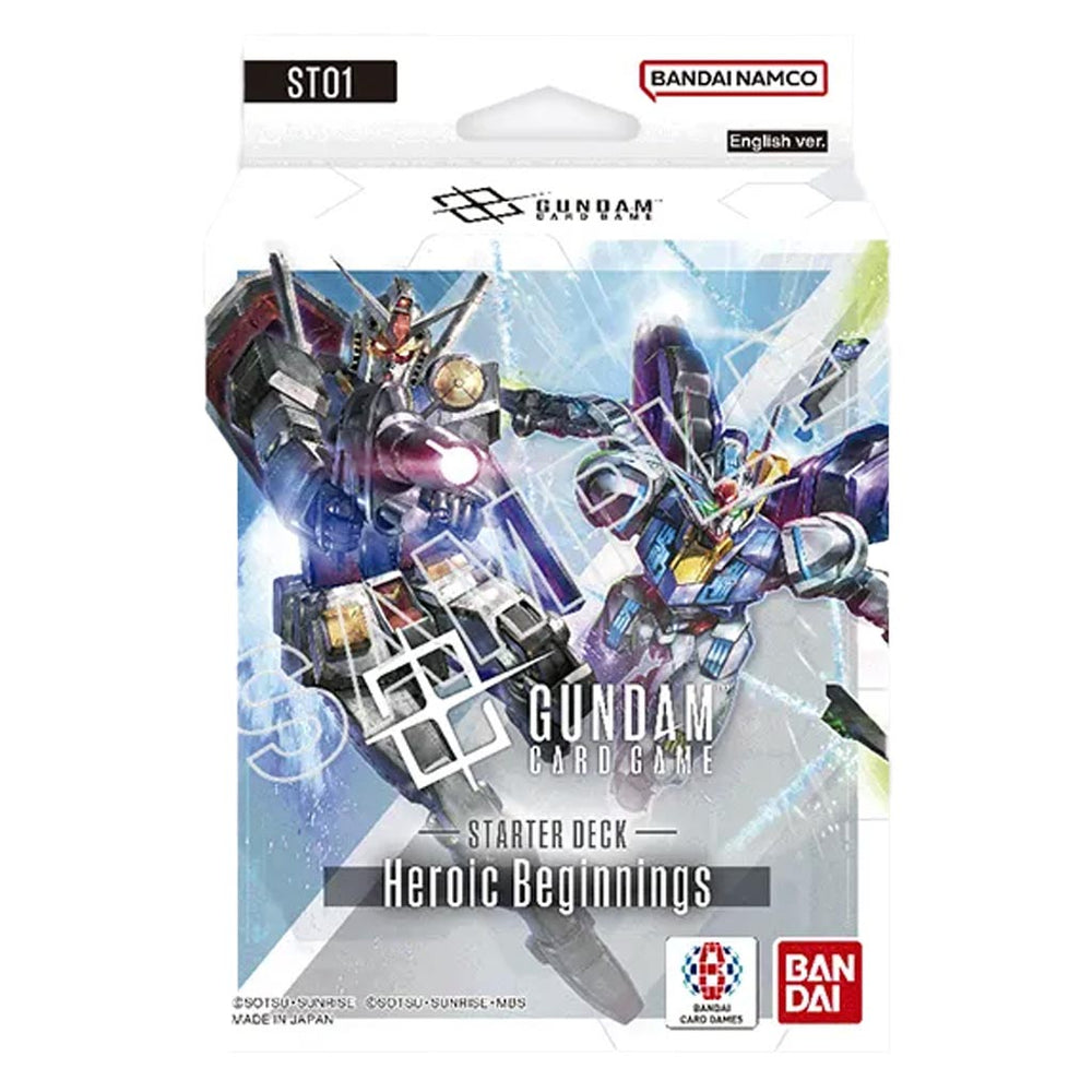 Gundam Card Game: Starter Deck 01 - Heroic Beginnings [ST01]