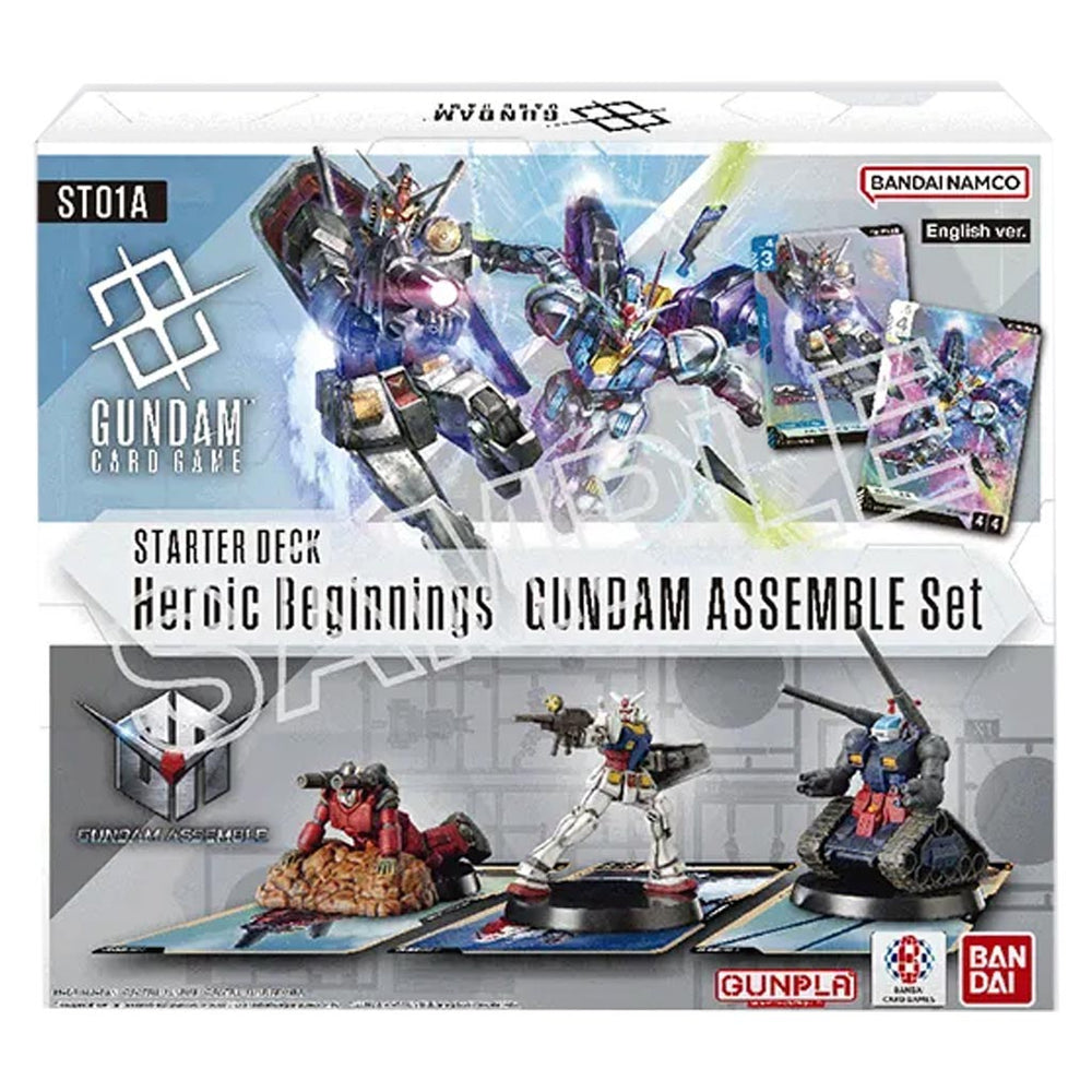 Gundam Card Game: GUNDAM ASSEMBLE Starter Set - Heroic Beginnings [ST01A]