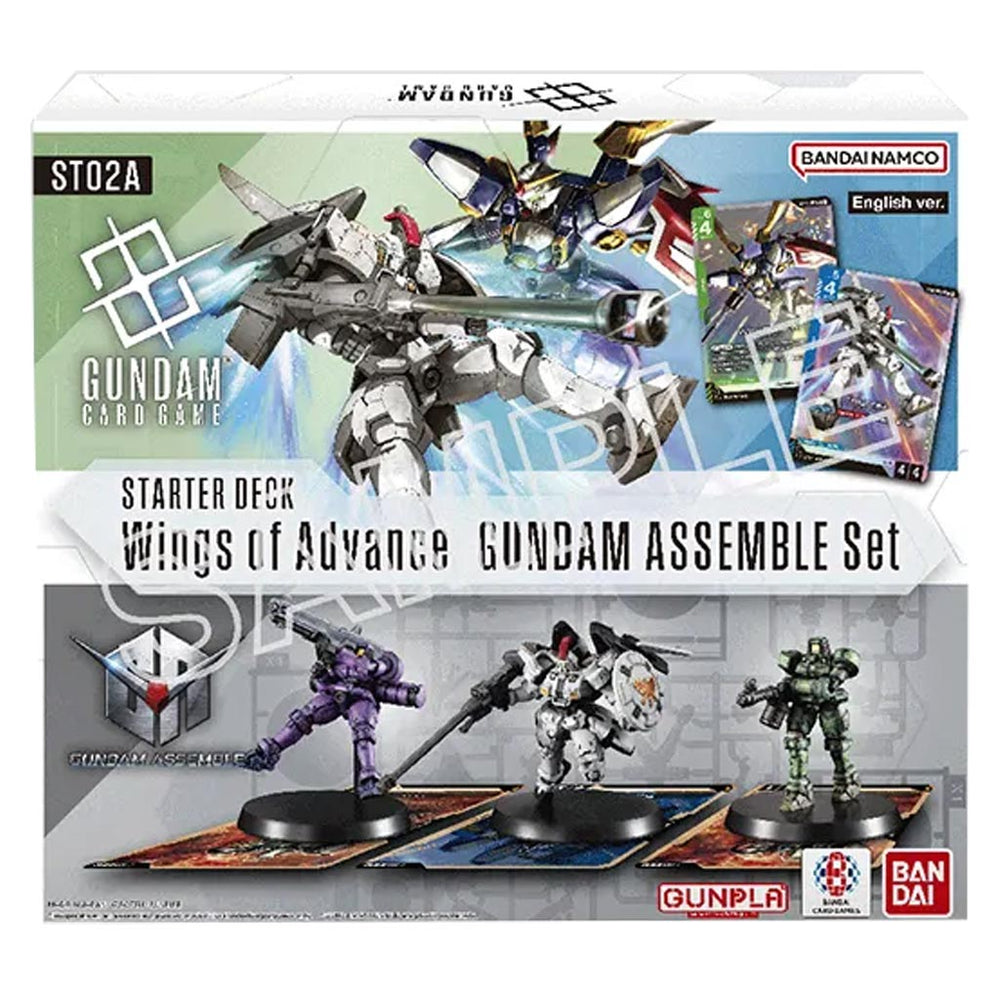 Gundam Card Game: GUNDAM ASSEMBLE Starter Set - Wings of Advance [ST02A]