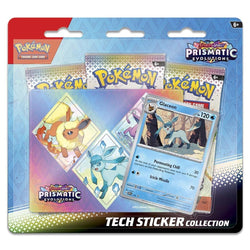 Pokémon TCG: Scarlet & Violet: Prismatic Evolutions - Tech Sticker Collection (Glaceon)
