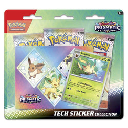 Pokémon TCG: Scarlet & Violet: Prismatic Evolutions - Tech Sticker Collection (Leafeon)