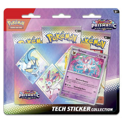 Pokémon TCG: Scarlet & Violet: Prismatic Evolutions - Tech Sticker Collection (Sylveon)