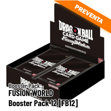 Dragon Ball Super Card Game: Fusion World Booster 12 [FB02] Booster Display PREVENTA