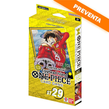 One Piece TCG: Starter Deck - Egghead Island [ST29] PREVENTA