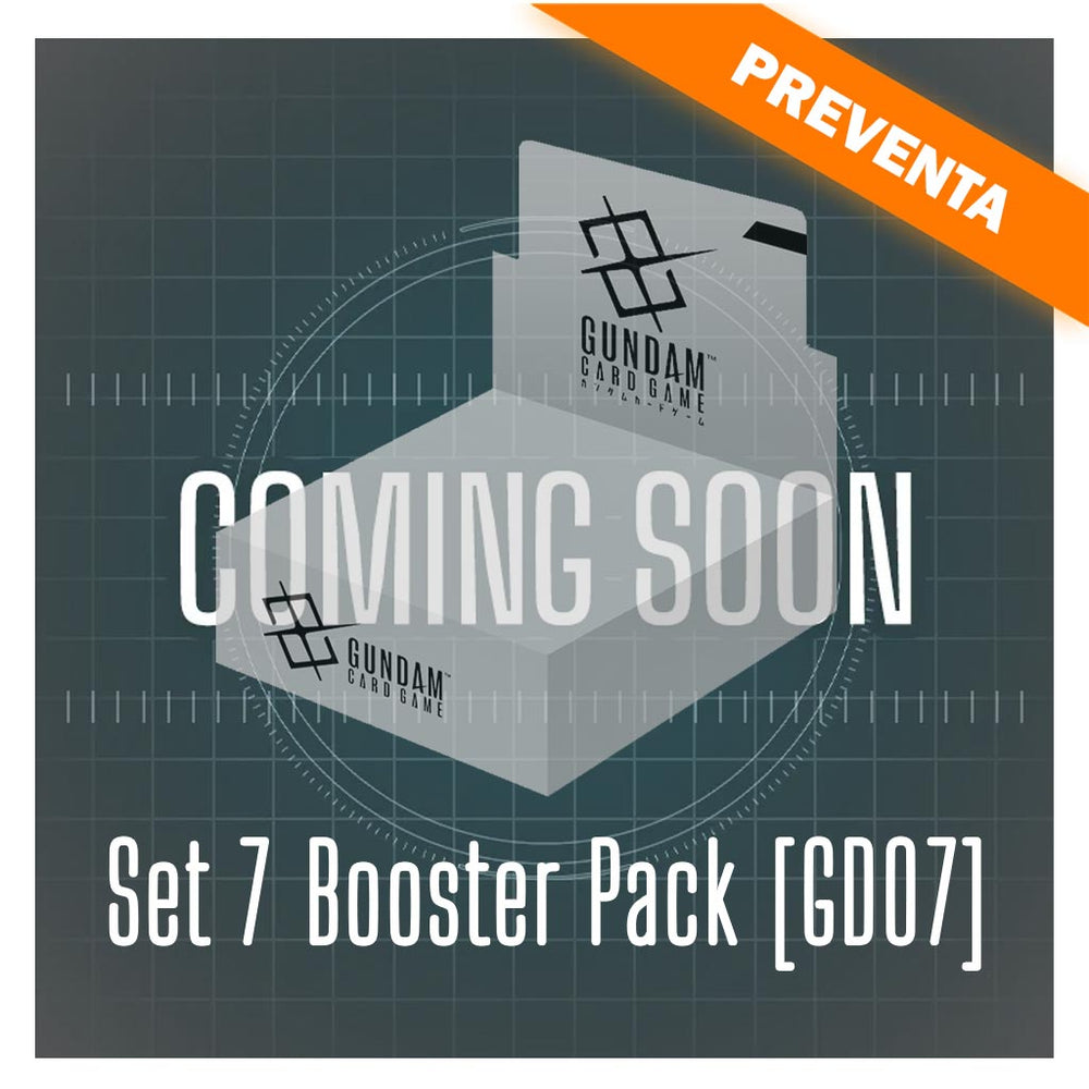 Gundam Card Game: Set 7 Booster [GD07] Booster Pack Display PREVENTA
