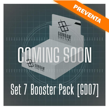Gundam Card Game: Set 7 Booster [GD07] Booster Pack Display PREVENTA