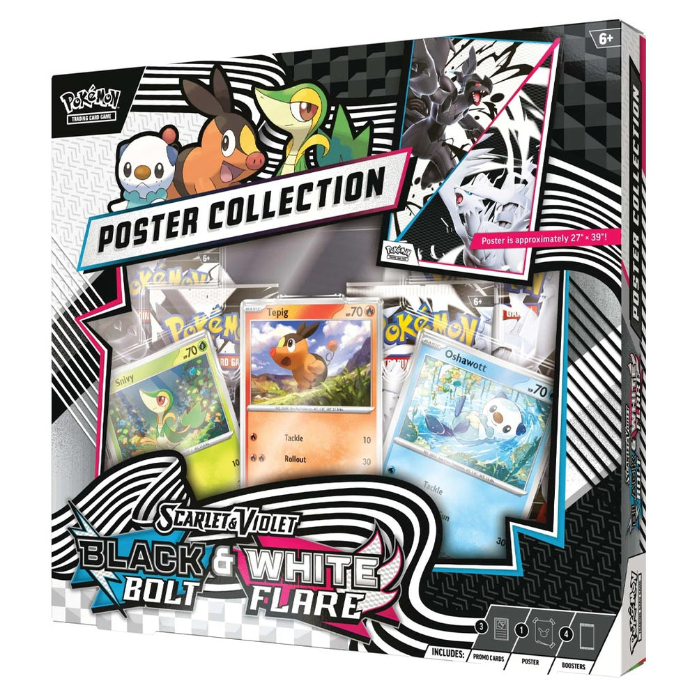 Scarlet & Violet 10.5 - Black Bolt & White Flare - Unova Poster Collection