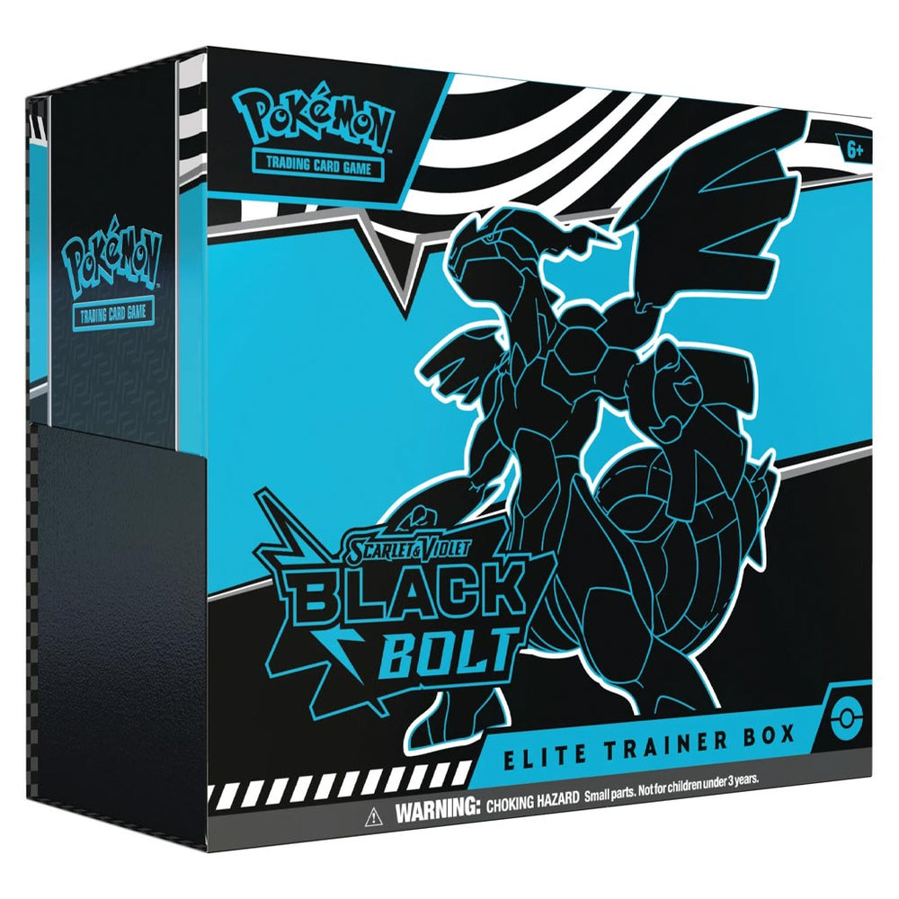Scarlet & Violet 10.5 - Black Bolt & White Flare - Black Bolt Elite Trainer Box