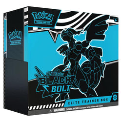 Scarlet & Violet 10.5 - Black Bolt & White Flare - Black Bolt Elite Trainer Box