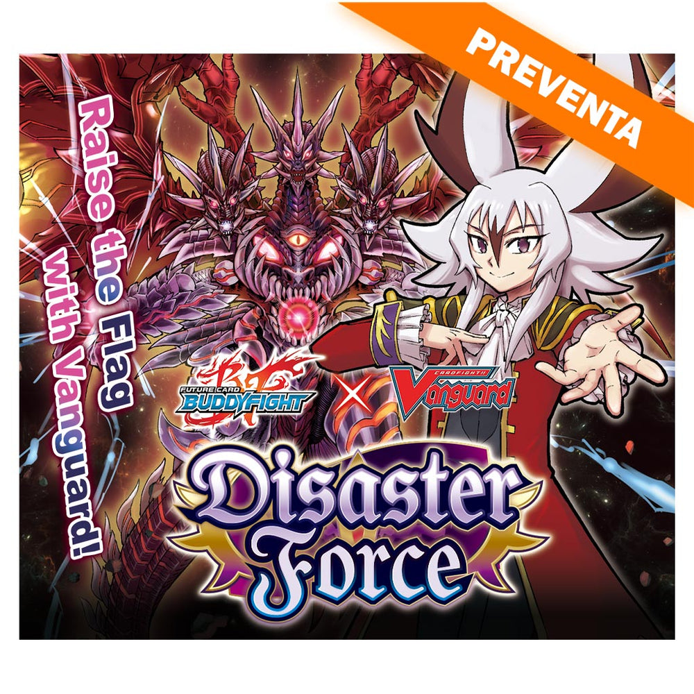 Cardfight!! Vanguard: Title Booster 03: Future Card Buddyfight Disaster Force [VGE DZ TB03] Booster Display PREVENTA