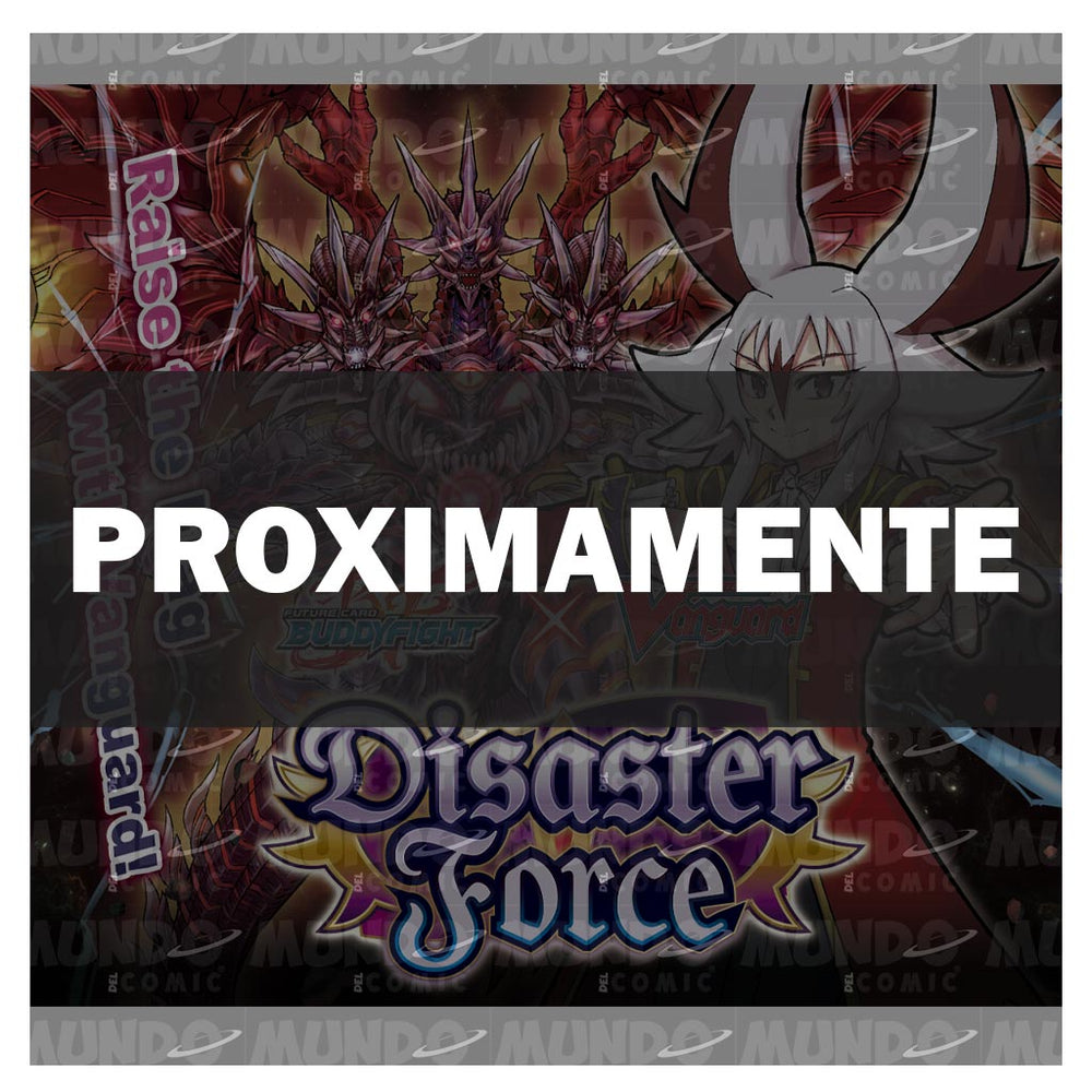 Cardfight!! Vanguard: Title Booster 03: Future Card Buddyfight Disaster Force [VGE DZ TB03] Booster Display
