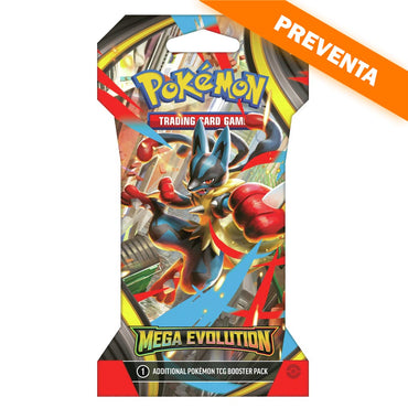 Pokémon TCG: Mega Evolution Sleeved Booster Pack PREVENTA