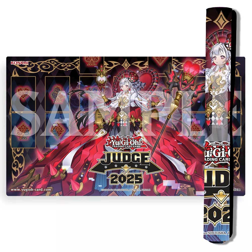 Yu-Gi-Oh! - Maliss <Q> Hearts Crypter Game Mat (2025 Judge Reward)