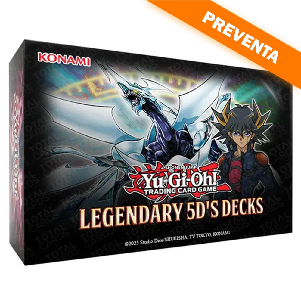 Yu-Gi-Oh! TCG Legendary 5D’s Decks PREVENTA