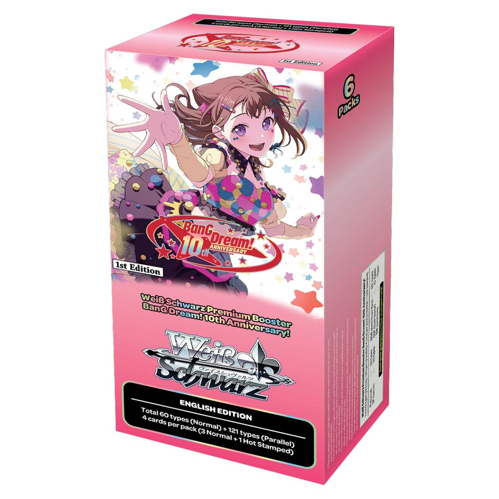 Weiss Schwarz: Premium Booster BanG Dream! 10th Anniversary! Booster Display