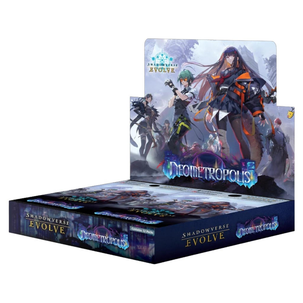 Shadowverse Evolve: Booster Set Neometropolis Booster Display