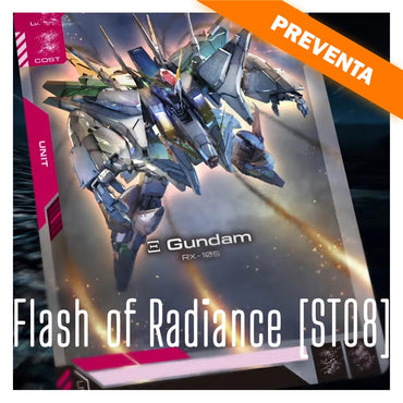 Gundam Card Game: Starter Deck Set - 08 Flash of Radiance [ST08] PREVENTA