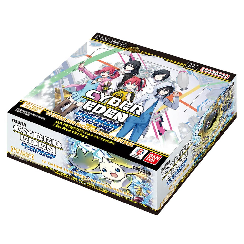 Digimon TCG: Cyber Eden (BT-22) Booster Display 24ct.