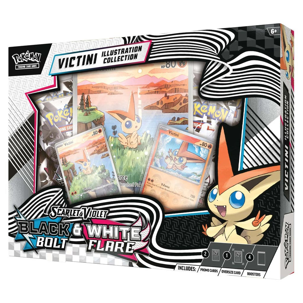 Scarlet & Violet 10.5 - Black Bolt & White Flare - Unova Victini Illustration Collection ESPAÑOL