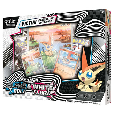 Scarlet & Violet 10.5 - Black Bolt & White Flare - Unova Victini Illustration Collection